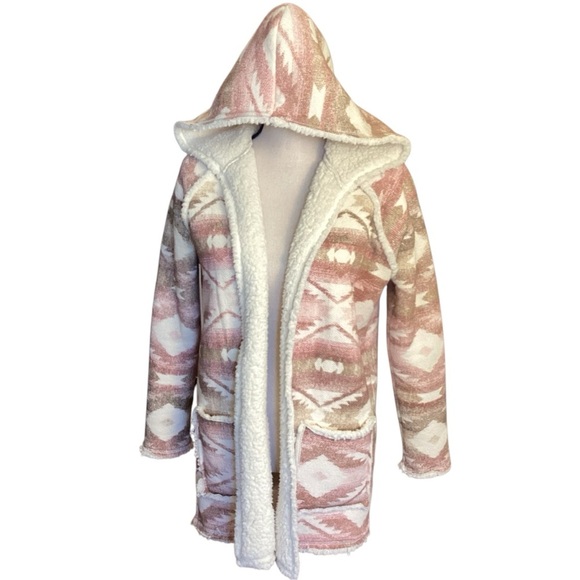 O'Neill Jackets & Blazers - O'Neill Desperado Printed Sherpa Fleece Jacket, Soft Plush Warm Size Small